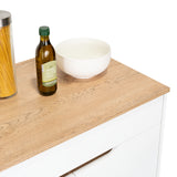 Mueble Inferior de Cocina Soler Blanco Moderno 52x89cm