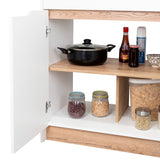 Mueble Inferior de Cocina Soler Blanco Moderno 52x89cm