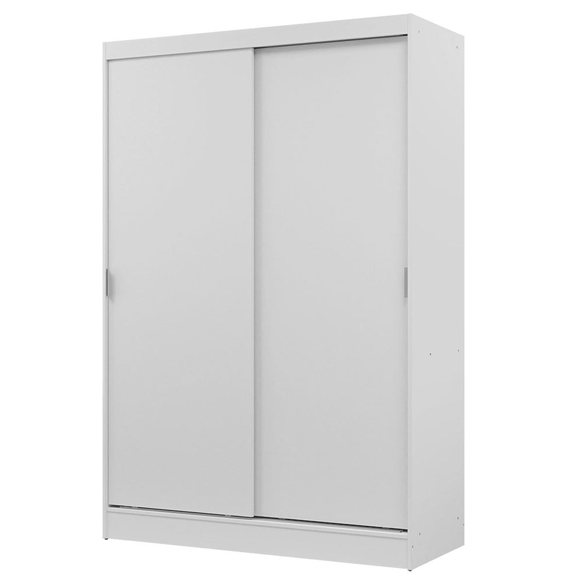 Closet Luke Blanco 120x183cm sin Espejo y con Dos Cajones