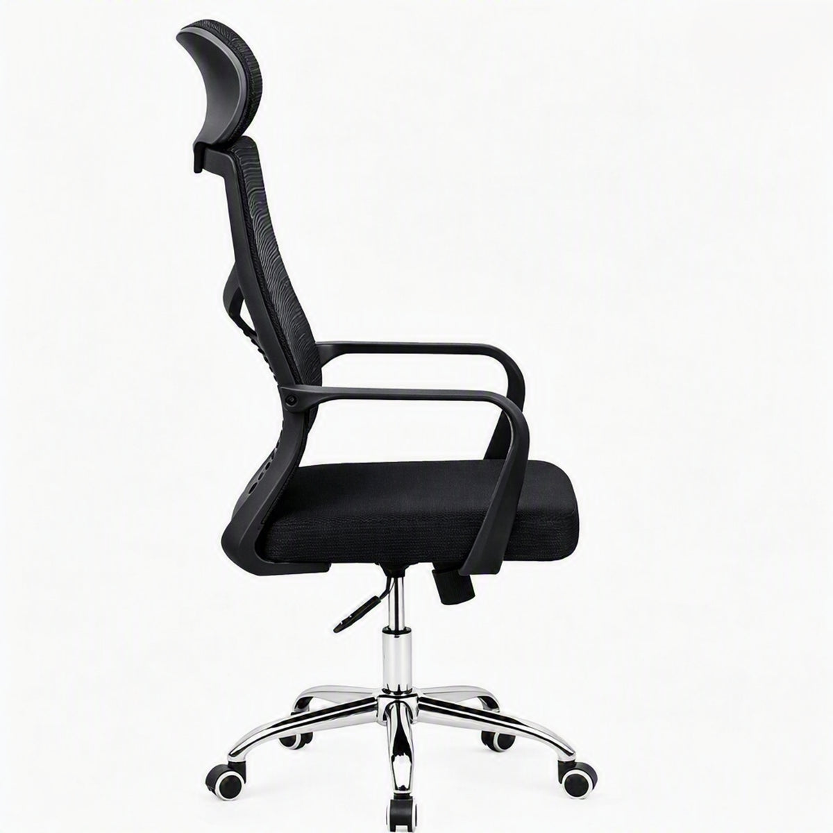 Silla de Oficina X57 Negro 57.5x111cm con Apoyabrazos con Soporte Lumbar y con Apoya Cabezas