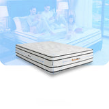Colchón Pocket Infinity Blanco King 200 X 200 Cm Firme Doble Faz