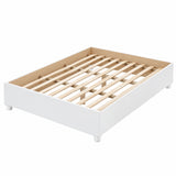 Cama Blanco 144x35cm para Colchón Doble 140 x 190 Cm