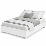 Cama Blanco 144x35cm para Colchón Doble 140 x 190 Cm