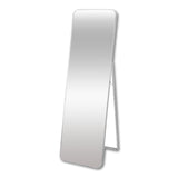Espejo de Piso Oslo Plata 45x150cm Rectangular con Marco Metálico