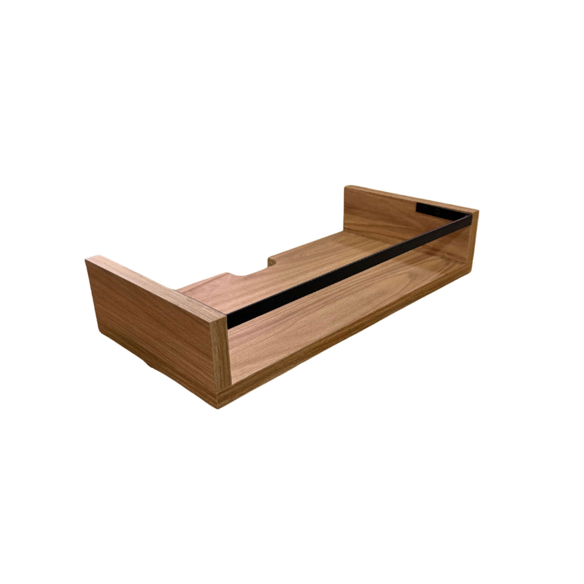 Repisa flotante natural Lauren en melamina 40x20 cm