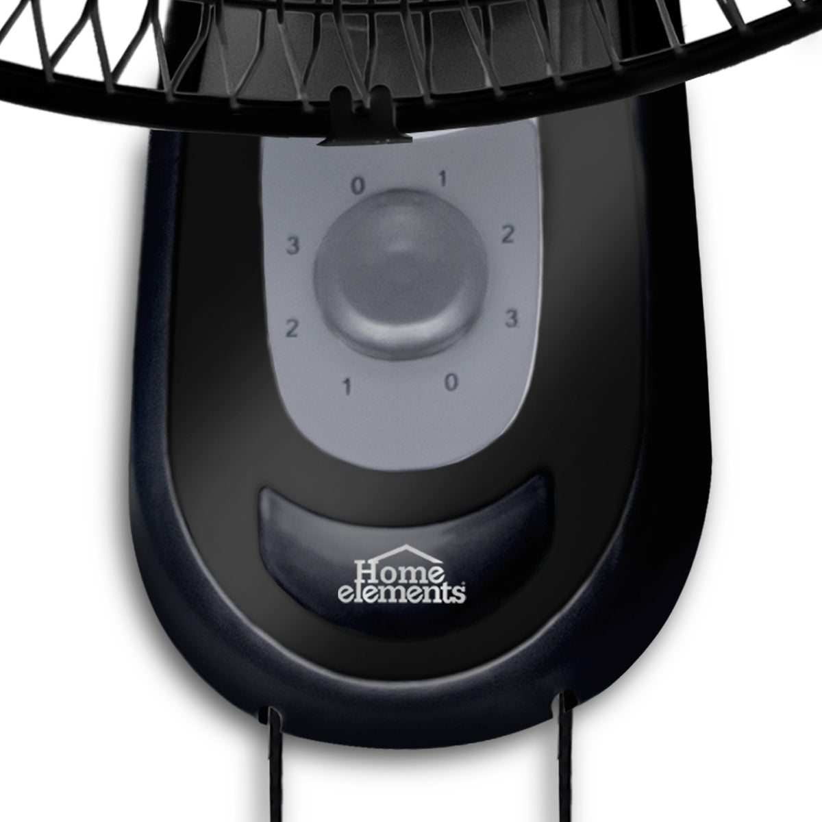 Ventilador de pared negro MaxiFlow 16 pulgadas 75 W con oscilación