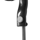 Ventilador de pedestal negro 16 pulgadas 45 W con oscilación