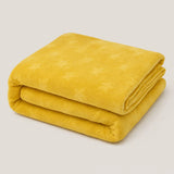 Cobija Comfortsoft Amarillo 180x200cm de Estrellas