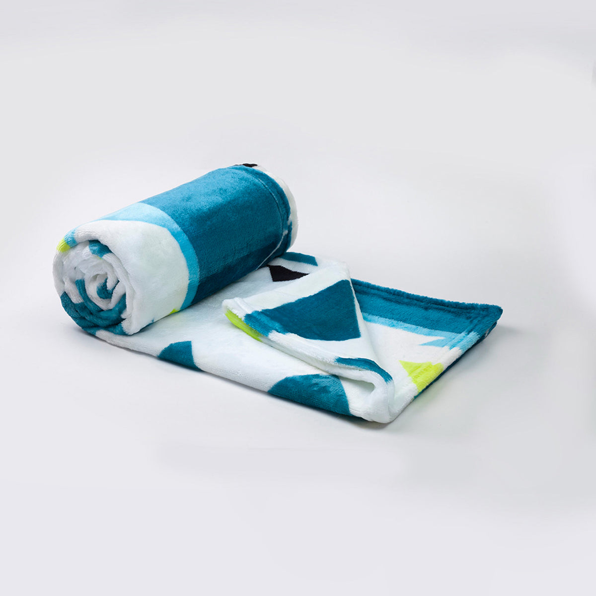 Cobija Viajera GeoComfort Azul 100x130cm de Figuras Térmica