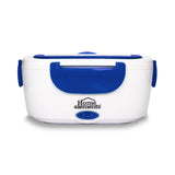 Lonchera eléctrica Home Elements azul portátil 1 L 40 W con 2 recipientes