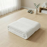 Toalla de manos blanca Elegant 40x70 cm en algodón 100 400 gsm