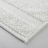 Toalla de manos blanca Elegant 40x70 cm en algodón 100 400 gsm
