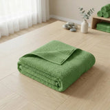 Toalla de manos verde limón Elegant 40x70 cm en algodón 400 gsm
