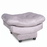 Sala sofá cama semidoble plata 6 puestos reclinable en poliéster 120x90 cm