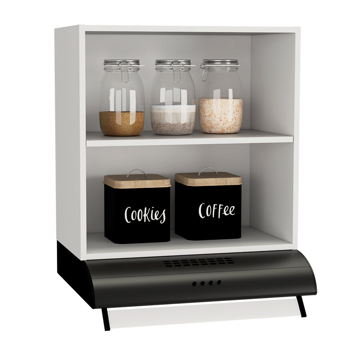 Mueble superior de cocina blanco Rossi en MDP 60x60 cm