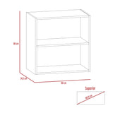 Mueble superior de cocina blanco Rossi en MDP 60x60 cm