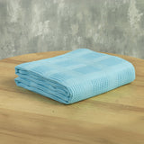 Sobrecama azul aguamarina Elegant 150x200 cm en algodón 100