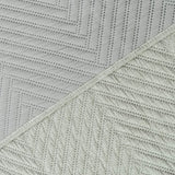 Tendido queen gris Kyoto 160x190 cm en microfibra con 2 fundas