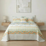Cubrelecho Entre Dos Amores estampado king 200x200 cm doble faz en microfibra