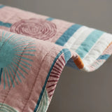 Cubrelecho prensado Sol de Tierra sencillo 100x190 cm en microfibra doble faz