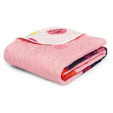 Cubrelecho infantil sencillo rosado Disney Core Minnie jr doble faz 100x190 cm de microfibra