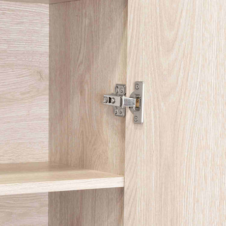 Alacena Flerbruk Ceniza 60 cm con Dos Puertas y Cuatro Entrepaños - Alacenas y Muebles Microondas | Bylmo