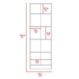 Alacena Hamburg Blanco 60 cm con Dos Puertas - Muebles Organizadores | Bylmo