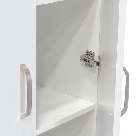 Alacena Multiusos Blanco 60 cm con Dos Puertas