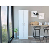 Alacena Multiusos Blanco 60 cm con Dos Puertas