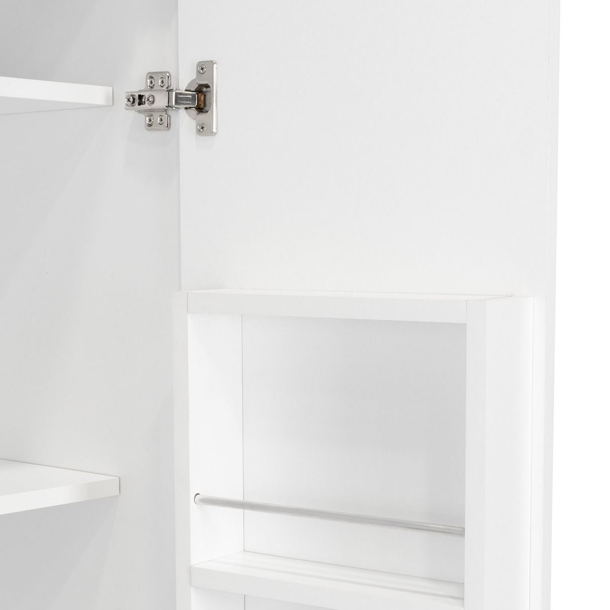 Alacena Varese Plus Blanco 70x160.75cm con Dos Puertas - Muebles Organizadores | Bylmo