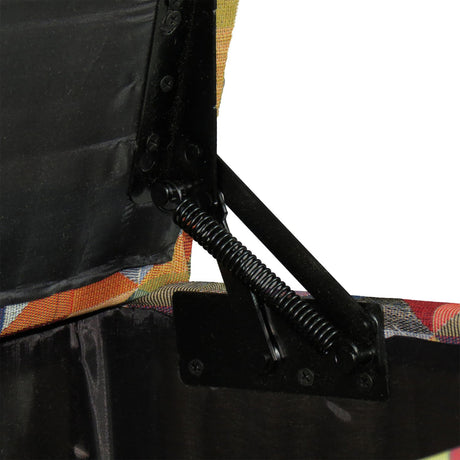 Banqueta Baúl Multicolor 82x42cm De 2 Puestos sin Apoya Brazos - Sofas | Bylmo