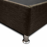 Base Cama Dreamer Cafe 100x32cm para Colchón Sencillo 100 X 190 Cm
