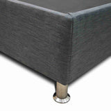 Base Cama Dreamer Gris 100x32cm para Colchón Sencillo 100 X 190 Cm