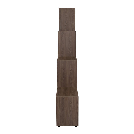 Biblioteca Escalera Beijing Coñac 155.1x169.9cm con Diez Compartimientos - Bibliotecas | Bylmo