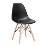 Combo Comedor Plegable y Sillas Pro Amareto y Negro 111 cm de Cuatro Puestos - Comedores | Bylmo