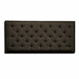 Cabecero Dreamer Café 200x60cm Abullonado para Cama King