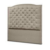 Cabecero Lawrence Camel 120x160cm Abullonado para Cama Semidoble