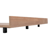 Cama Kaia Miel 120x52cm para Colchón Semidoble 120 X 190 Cm con Cabecero - Camas y Cabeceros | Bylmo