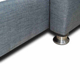Cama Tarima Dreamer Gris 140x35cm para Colchón Doble 140 X 190 Cm