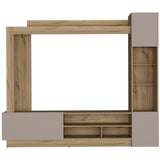 Combo Centro Nizza Duna Taupe y Arrimo Rovere - Bylmo