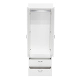 Closet Lisboa Blanco 59x179cm con 2 Cajones sin Entrepaños - Closets | Bylmo