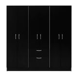 Closet Mitu Wengue 162x170.7cm con 2 Cajones con 3 Entrepaños - Closets | Bylmo