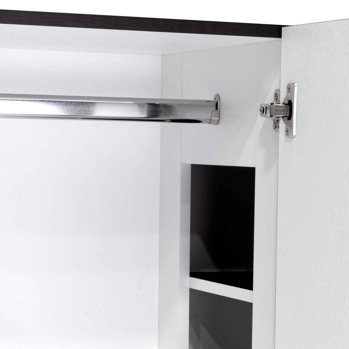 Closet Mitu Wengue 162x170.7cm con 2 Cajones con 3 Entrepaños - Closets | Bylmo