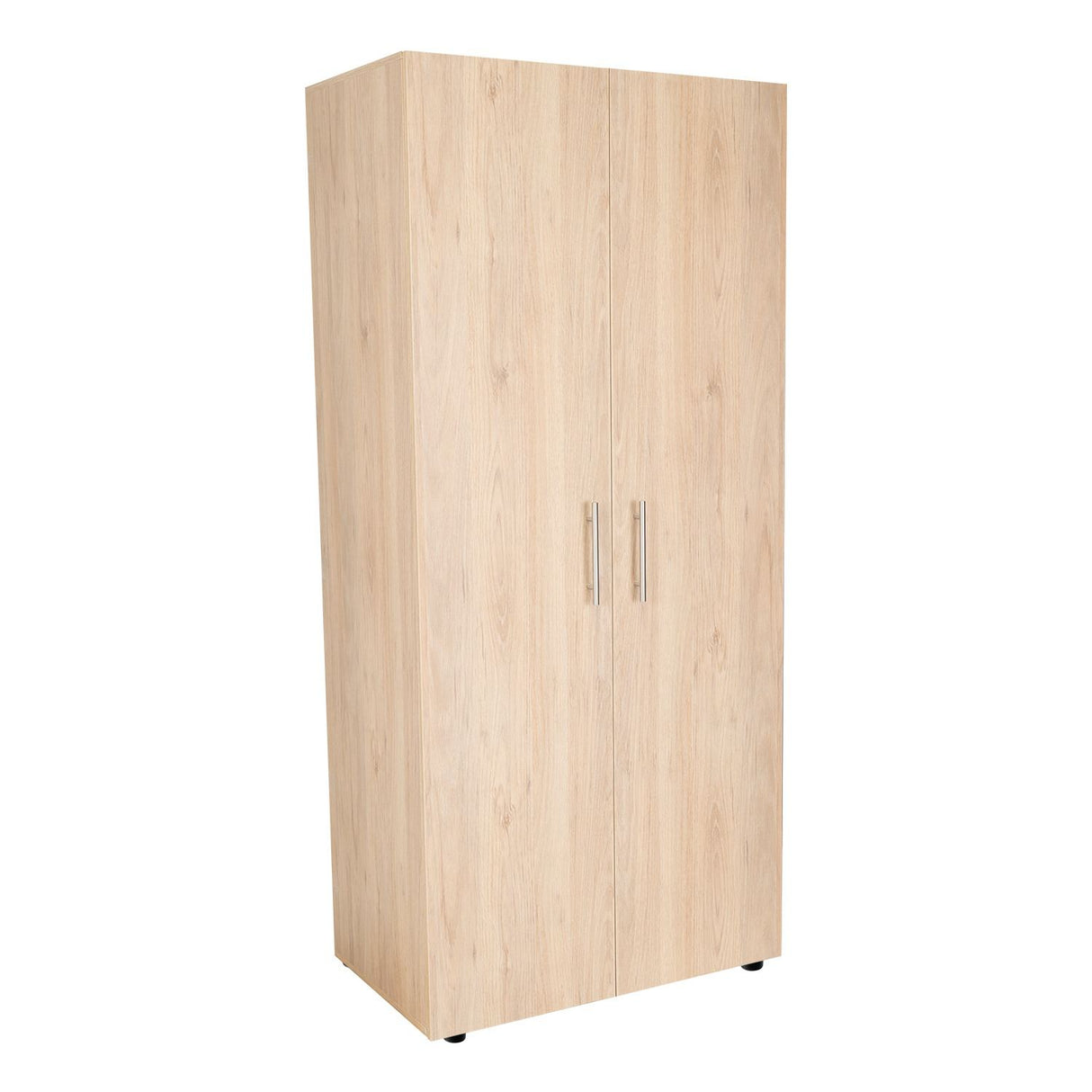 Closet Tera Rovere 80x180cm sin Cajones con 3 Entrepaños - Closets | Bylmo