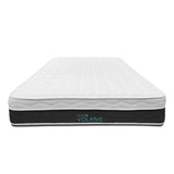 Combo Colchón Volans Blanco Doble 140 X 190 Cm Medio e Hipoalergénico
