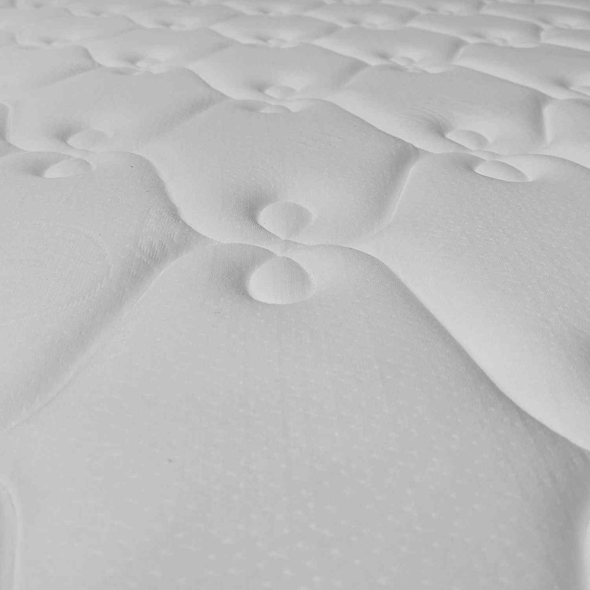 Combo Base Cama y Colchón DreamOn Antlia Gris Semidoble 120 cm Rectangular con Una Almohada