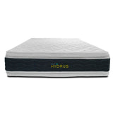 Combo Base Cama y Colchón DreamOn Hydrus Gris Sencilla 100 cm Rectangular con Una Almohada