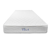Combo Base Cama y Colchón DreamOn Vela Gris King 200 cm Rectangular con Dos Almohadas