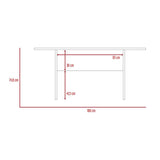 Comedor Rovere 160x160cm Rectangular de Seis Puestos y sin Sillas - Comedores | Bylmo