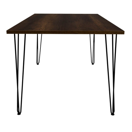 Comedor Vassel Caramelo 160x74.3cm Rectangular de Cuatro Puestos y sin Sillas - Comedores | Bylmo